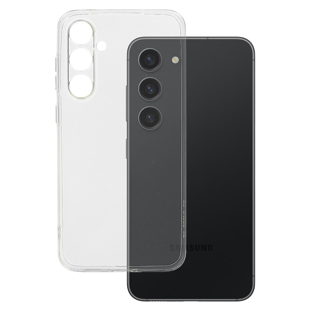 Ultra priehľadné 1mm puzdro pre Samsung Galaxy S23 FE Transparent