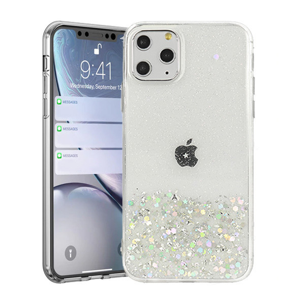 Brilantné priehľadné puzdro pre Samsung Galaxy S23 Ultra Transparent