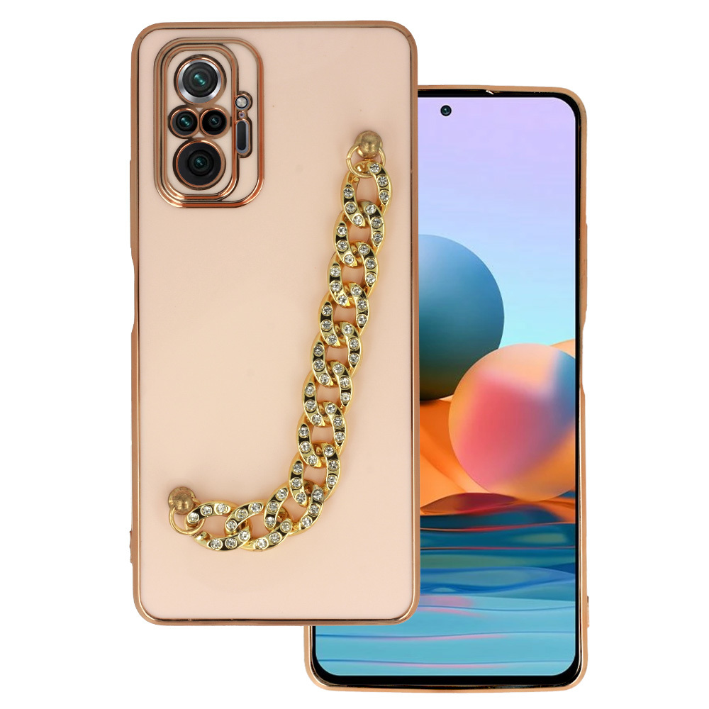 Trendové puzdro pre Xiaomi Redmi Note 10 Pro/Note 10 Pro Max design 4 light pink