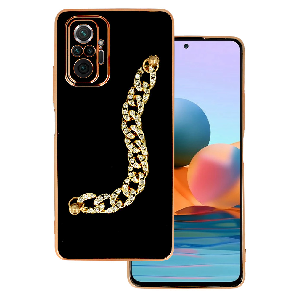 Trendové puzdro pre Xiaomi Redmi Note 10 Pro/Note 10 Pro Max design 4 čierne