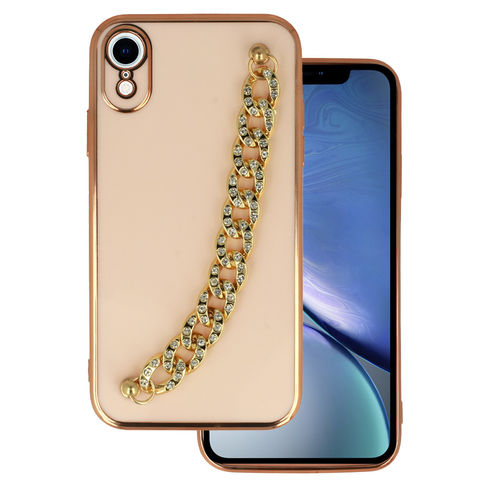 Trendy puzdro pre Iphone XR design 4 light pink