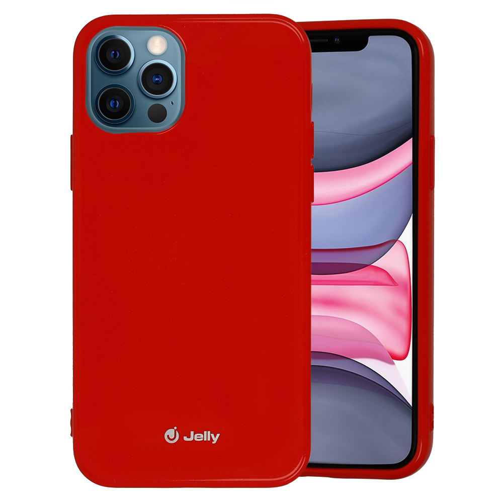 Jelly Case pre Iphone 14 Pro Max červený