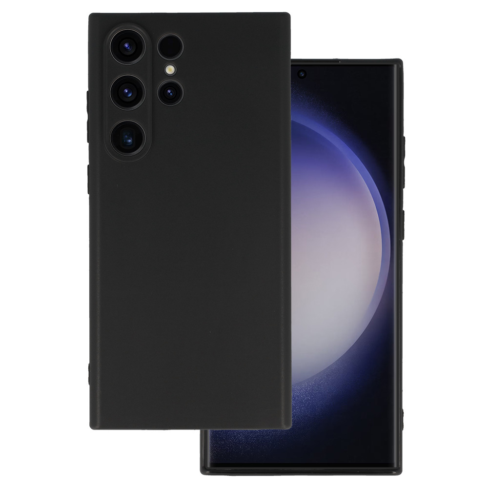 Zadný kryt MATT pre SAMSUNG GALAXY S23 ULTRA čierny
