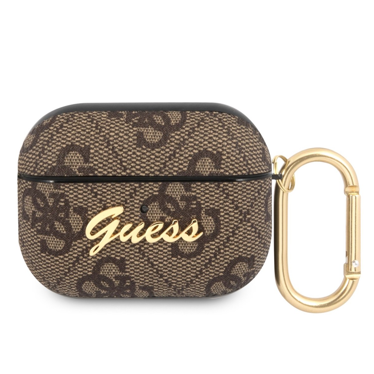 Puzdro Guess 4G Script PC/PU pre Airpods Pro Brown