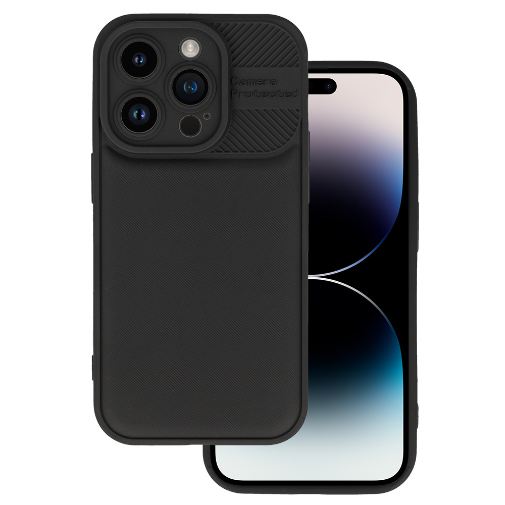 Zadný kryt TopQ Camera Protected Iphone 14 Pro Max čierny