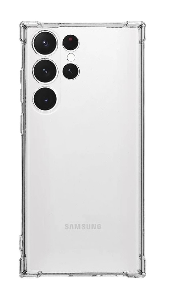 Odolný kryt pre Samsung S24 Ultra priehľadný