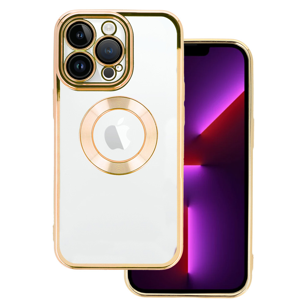 Zadný kryt pre iPhone 12 Beauty Clear gold