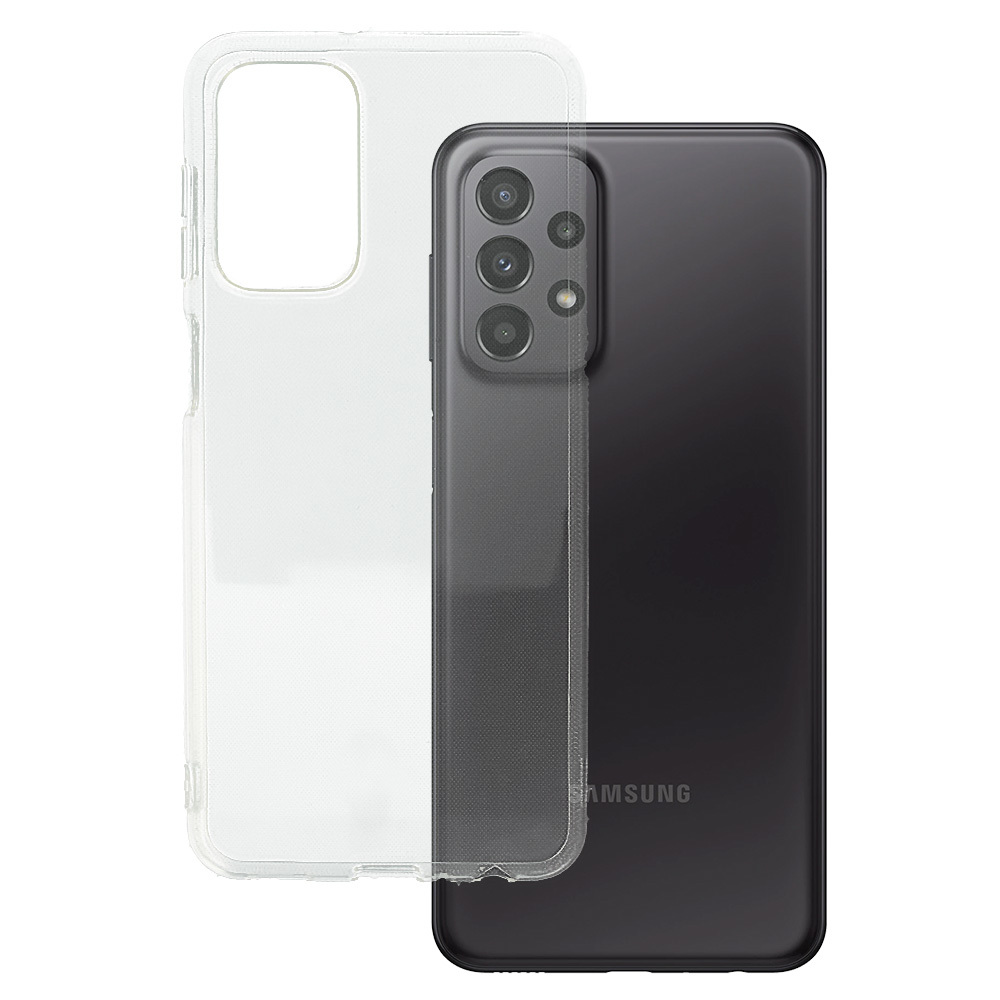 Ultra priehľadné 1mm puzdro pre Samsung Galaxy A23 4G/5G Transparent