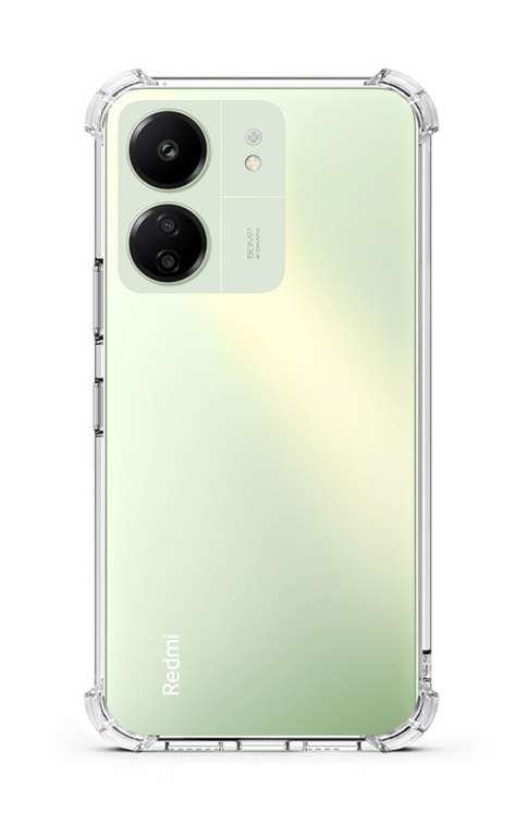 Odolný kryt pre Xiaomi Redmi 13C priehľadný