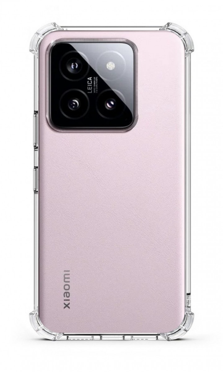 Odolný kryt pre Xiaomi 14 priehľadný