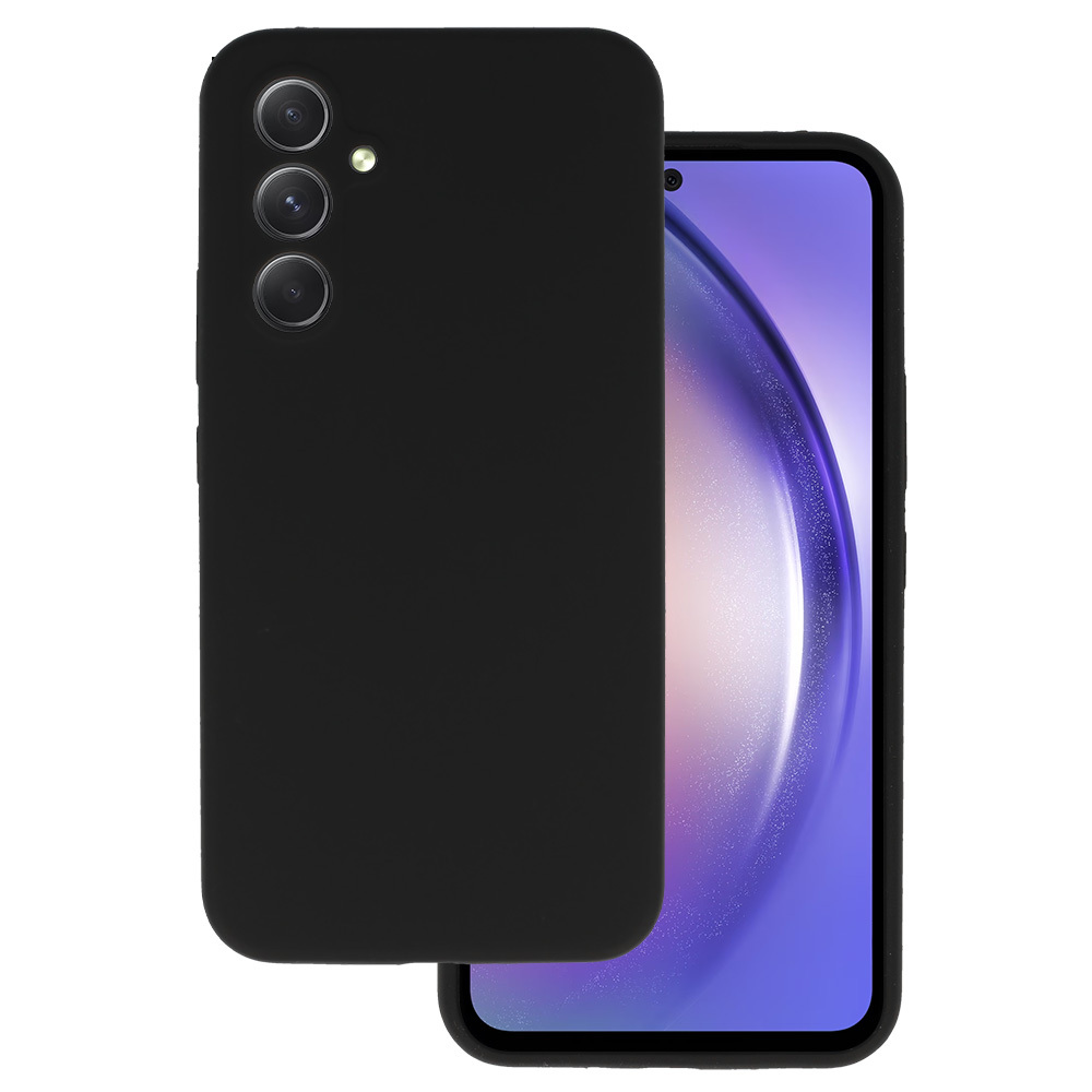 Zadný kryt Silicone Lite pre Samsung Galaxy A35 čierne