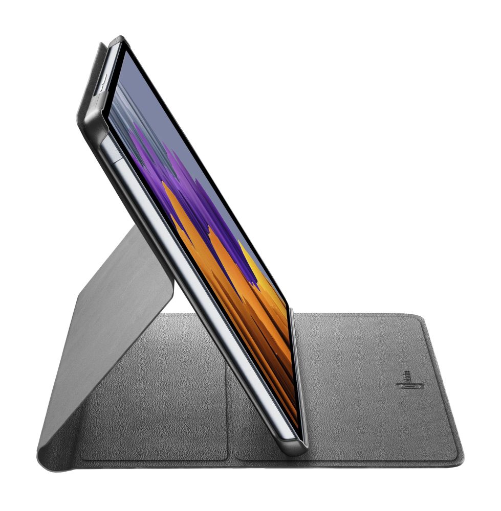 Puzdro so stojanom Cellularline Folio pre Samsung Galaxy Tab S9+, čierne
