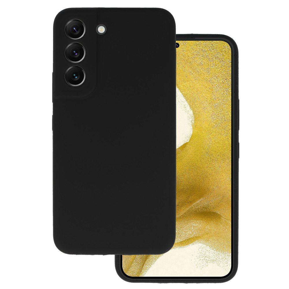 Zadný kryt Silicone Lite pre Samsung Galaxy S22 čierne