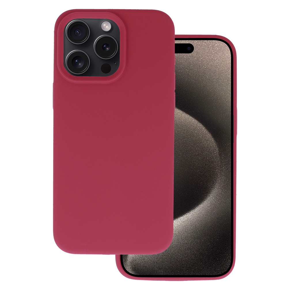Zadný kryt Silicone Lite pre Samsung Galaxy S23 Plus burgundy
