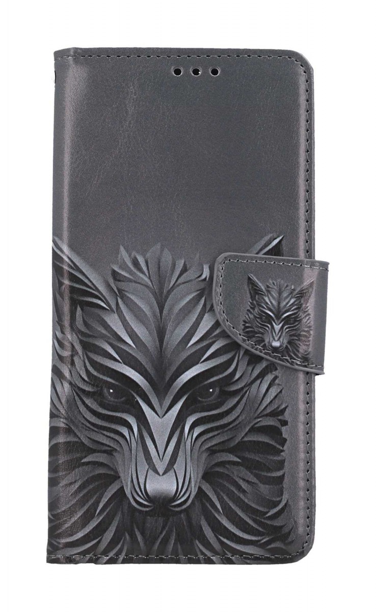 Flipové puzdro TopQ pre Xiaomi Redmi Note 13 Vlk