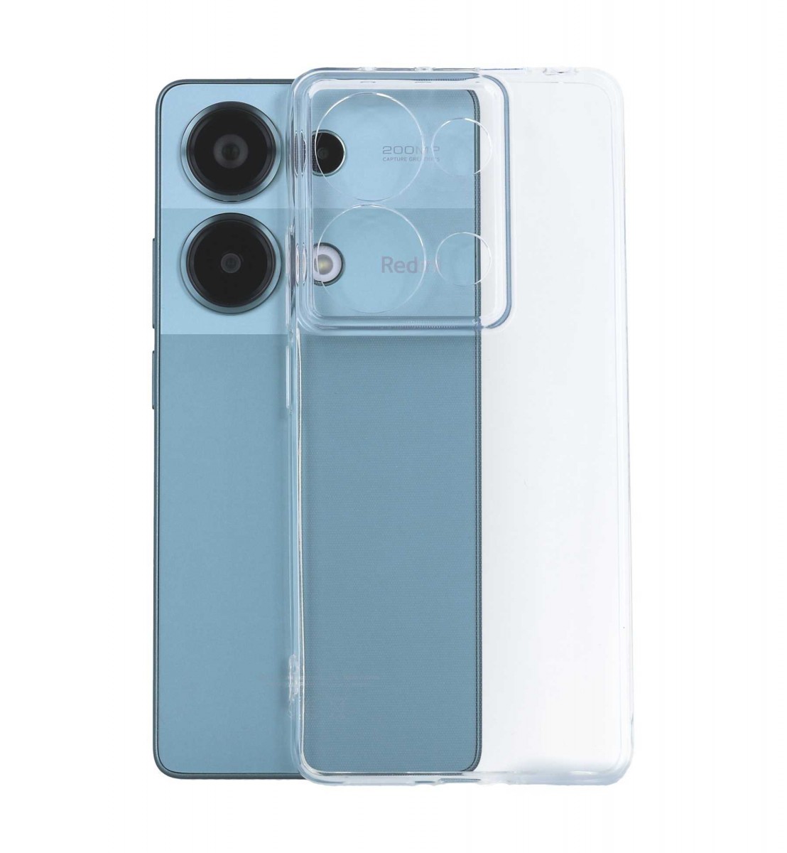 Zadný kryt Box Premium na Xiaomi Redmi Note 13 Pro priehľadný