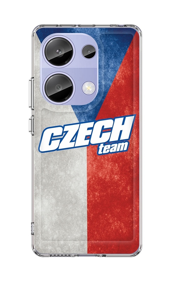 Zadný pevný kryt na Xiaomi Redmi Note 13 Pro Czech Team
