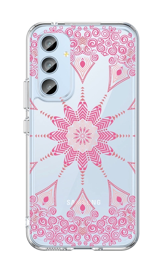 Zadný pevný kryt Obraz na Samsung A54 5G Pink Mandala