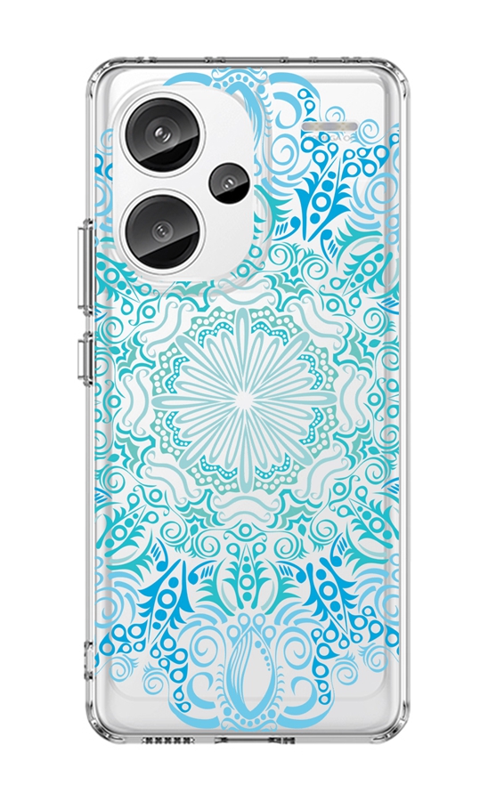 Zadný pevný kryt na Xiaomi Redmi Note 13 Pro+ 5G Blue Mandala
