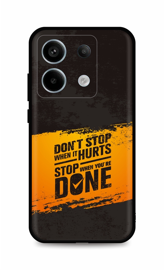 Zadný kryt DARK na Xiaomi Redmi Note 13 Pro 5G Don't Stop