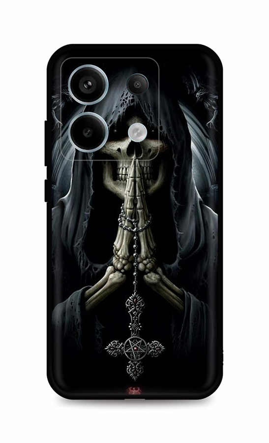 Zadný kryt DARK na Xiaomi Redmi Note 13 Pro 5G Grim Reaper