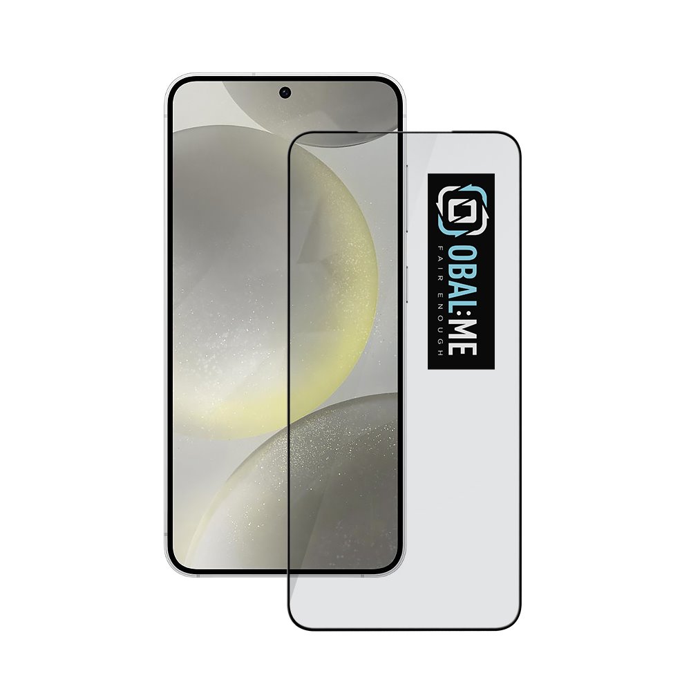 OBAL:ME 5D tvrdené sklo pre Samsung Galaxy S24 - S25 Black