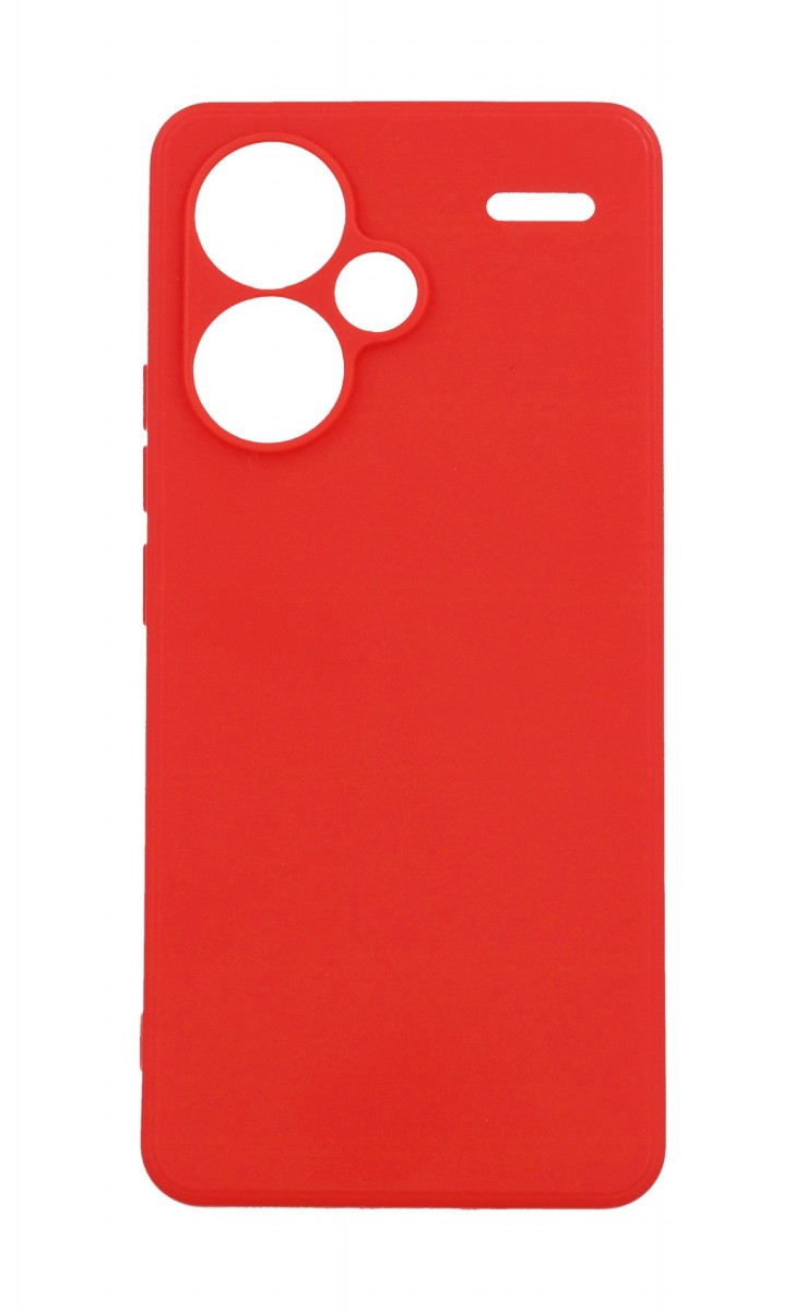 Zadný kryt Soft na Xiaomi Redmi Note 13 Pro+ 5G červený