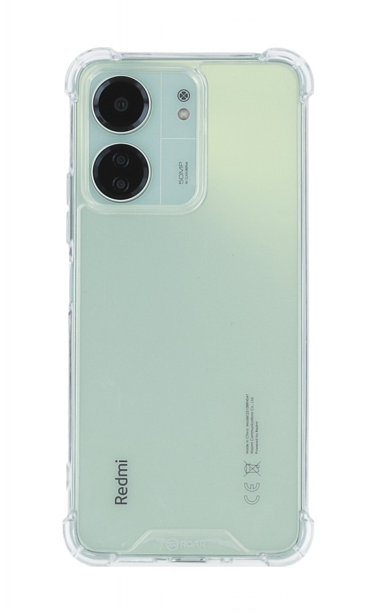 Zadný pevný kryt Roar Armor HD Clear na Xiaomi Redmi 13C transparentný