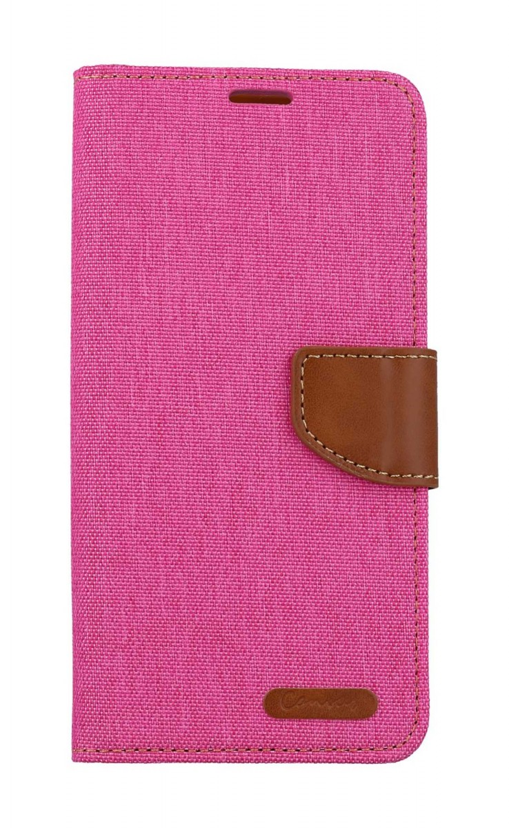 Flipové puzdro Canvas pre Xiaomi Redmi Note 13 Pro 5G ružové