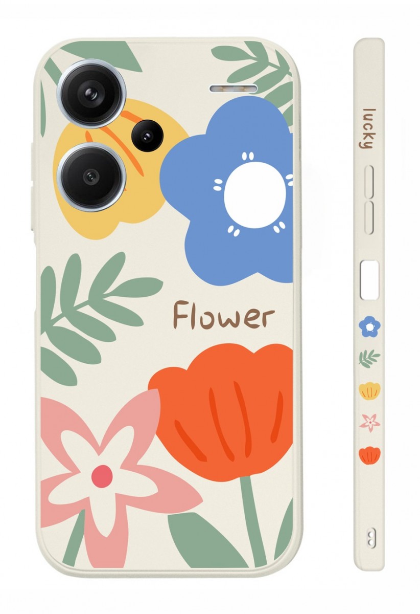 Zadný kryt Design na Xiaomi Redmi Note 13 Pro+ 5G Maľované kvety