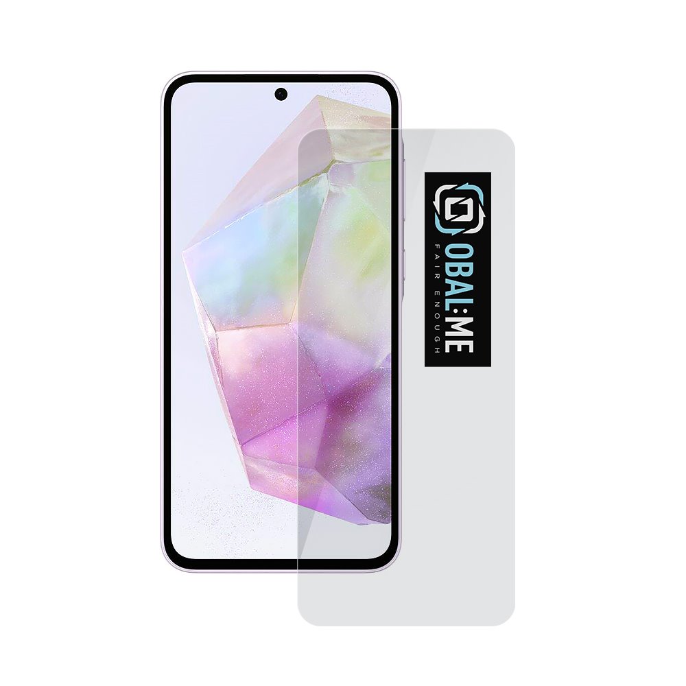 OBAL:ME 2,5D tvrdené sklo pre Samsung A35 Clear