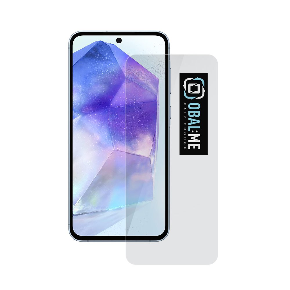 OBAL:ME 2,5D tvrdené sklo pre Samsung A55 Clear