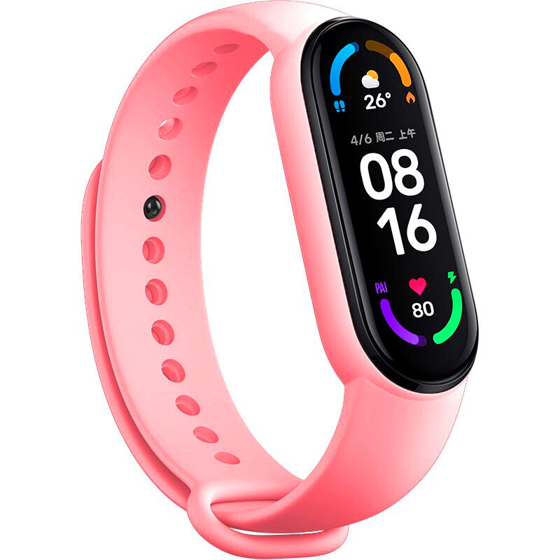 Remienok pre Xiaomi Mi Band 5-6-7 ružový