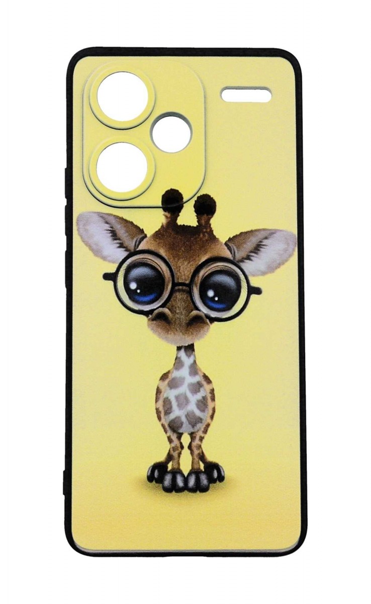 Zadný kryt DARK na Xiaomi Redmi Note 13 Pro+ 5G Cute Giraffe