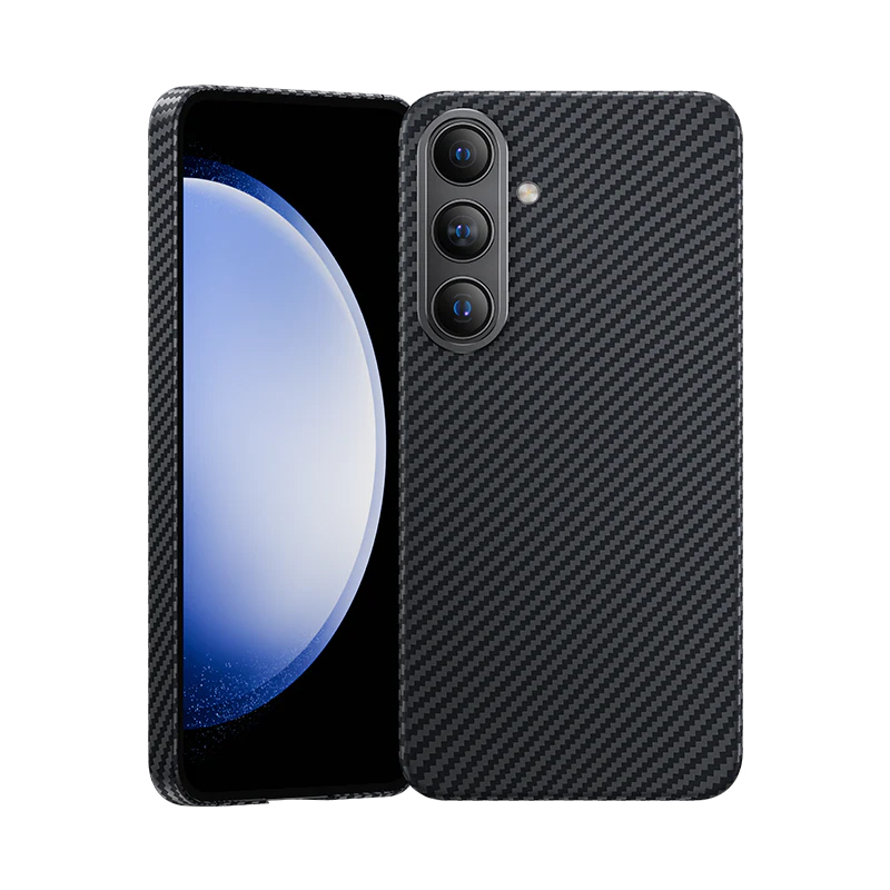 Zadný kryt Magnetic Armor Air Kevlar 600D pre Samsung Galaxy S24 Plus čierny