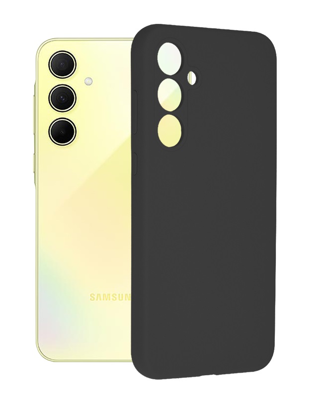 Zadný kryt Essential na Samsung A55 čierny