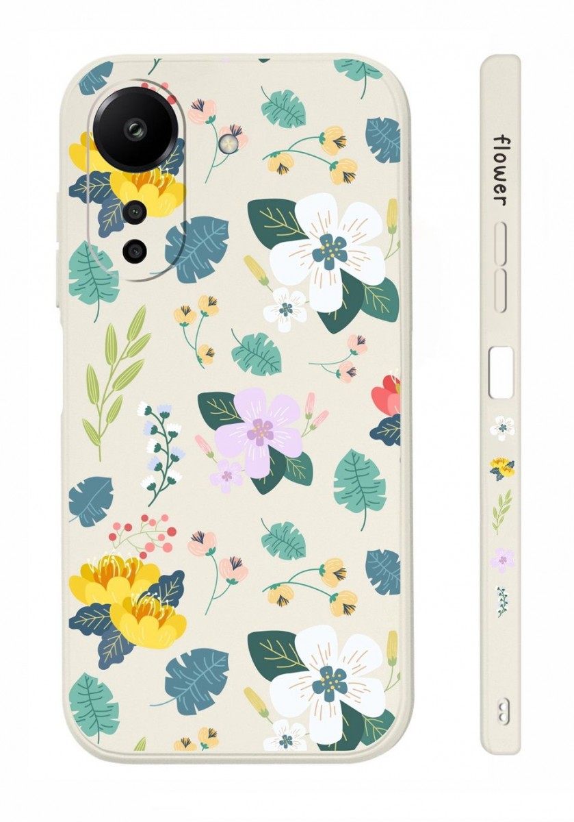 Zadný kryt Design na Xiaomi Redmi 13C Jarné kvety
