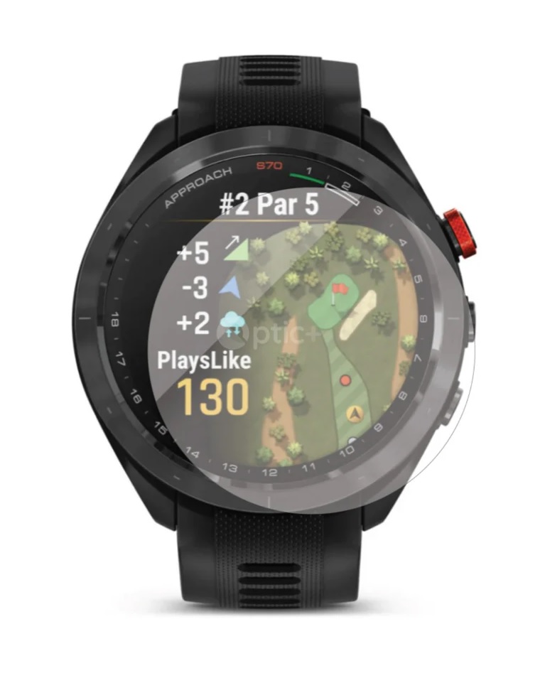 Fólia RedGlass pre Garmin Approach S70 (42 mm) 8 ks