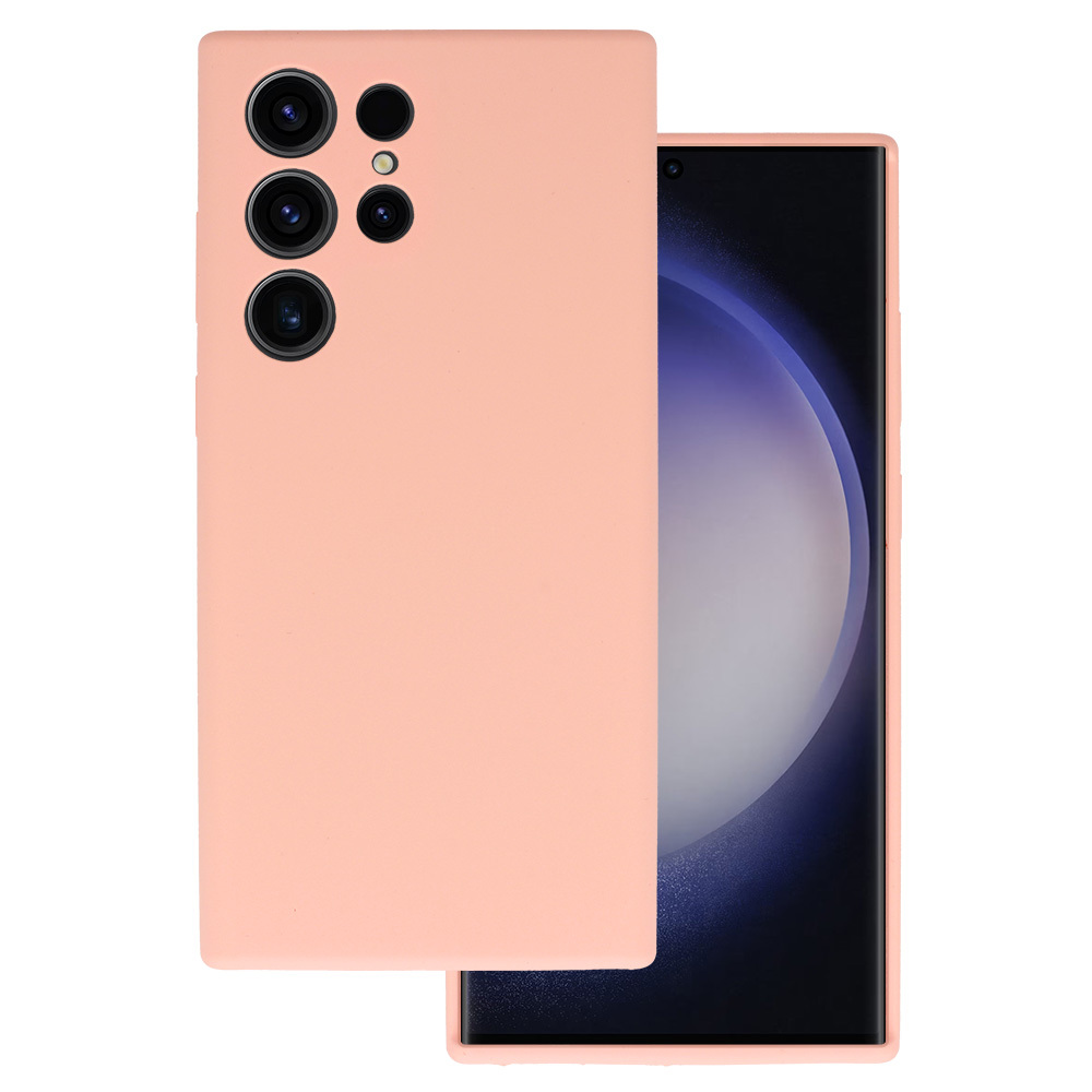 Zadný kryt Silicone Lite pre Samsung Galaxy S23 Ultra peach