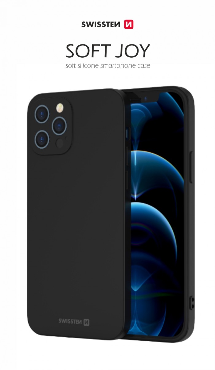 Zadný kryt Swissten Soft Joy pre iPhone 15 Plus čierny