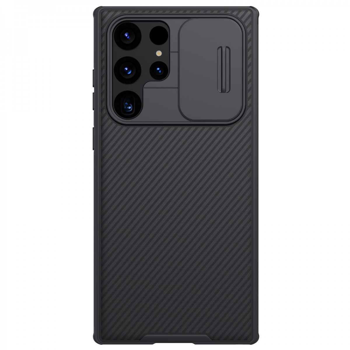 Zadný kryt Nillkin CamShield PRO Magnetic na Samsung S22 Ultra čierny