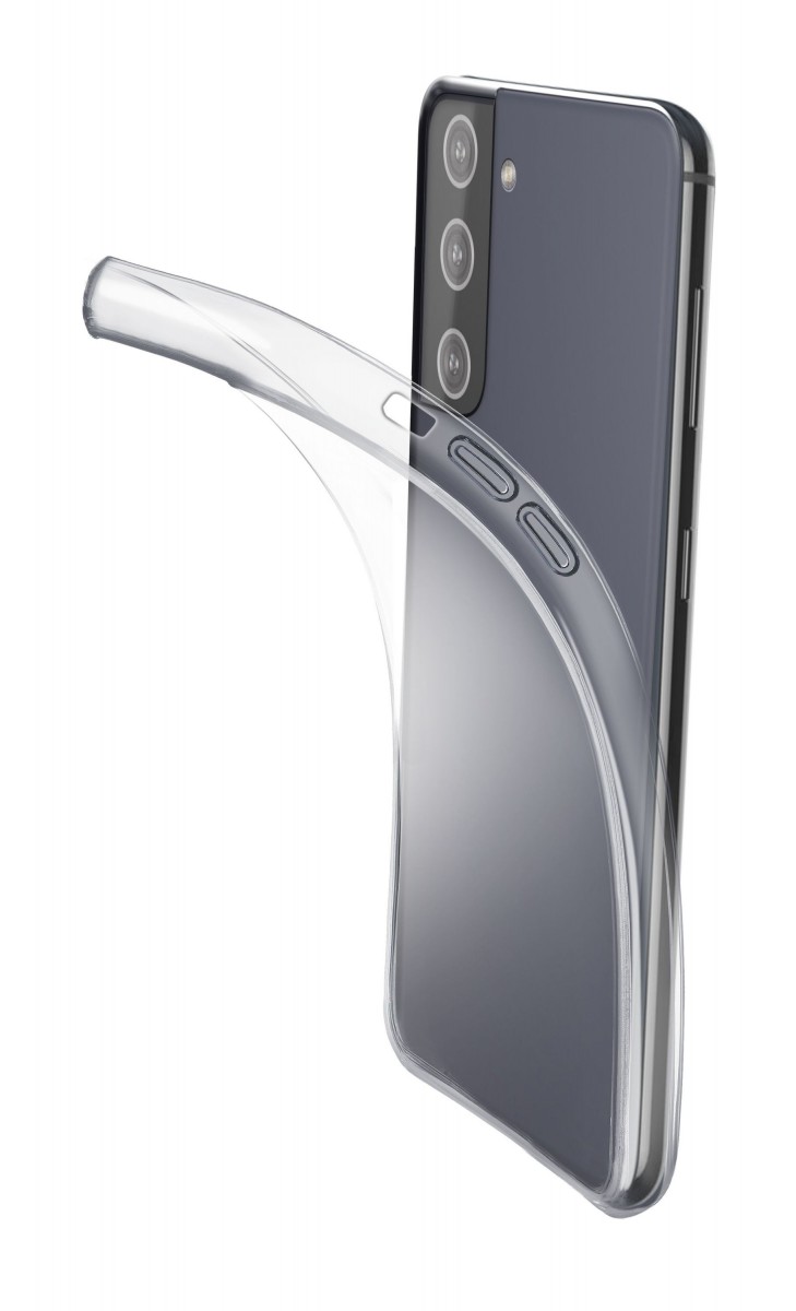Zadný kryt Extrathin Cellularline Fine pre Samsung Galaxy S21 Plus, bezfarebný