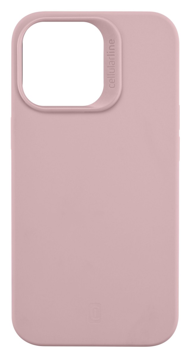 Ochranný silikónový kryt Cellularline Sensation pre Apple iPhone 14 Pro Max, ružový