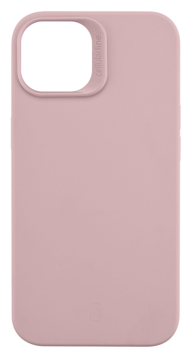 Ochranný silikónový kryt Cellularline Sensation pre Apple iPhone 14 Plus, ružový