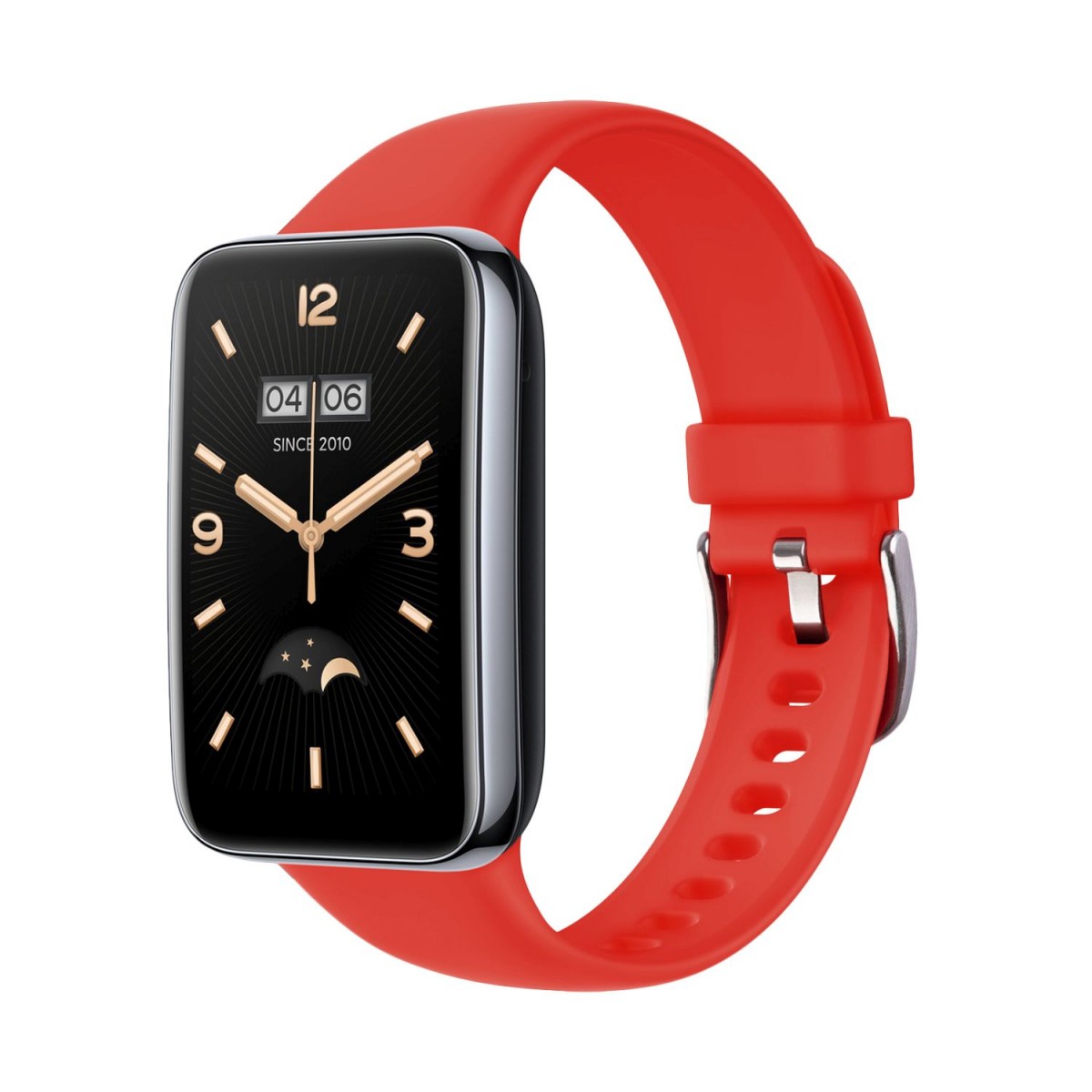 Silikónový remienok FIXED pre Xiaomi Mi Smart Band 7 Pro, červený