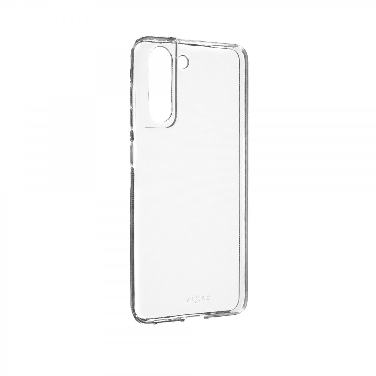 Ultratenké gélové puzdro TPU FIXED Skin pre Samsung Galaxy S21 FE 5G, 0,6 mm, číre