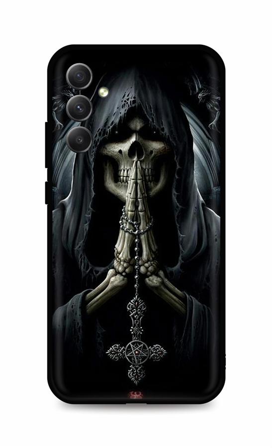 Zadný kryt DARK na Samsung A54 5G Grim Reaper