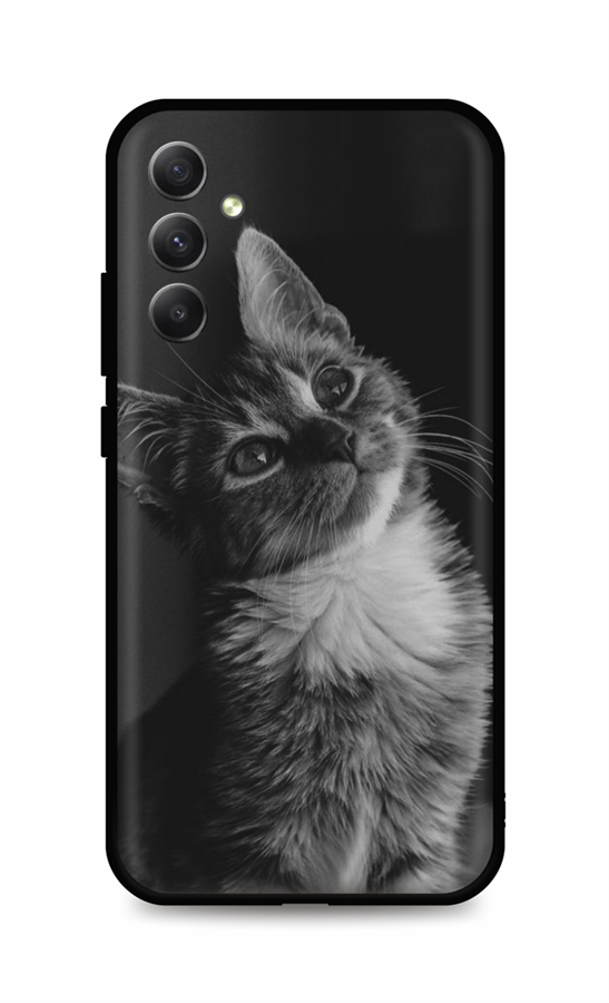 Zadný kryt DARK na Samsung A54 5G Cute Cat
