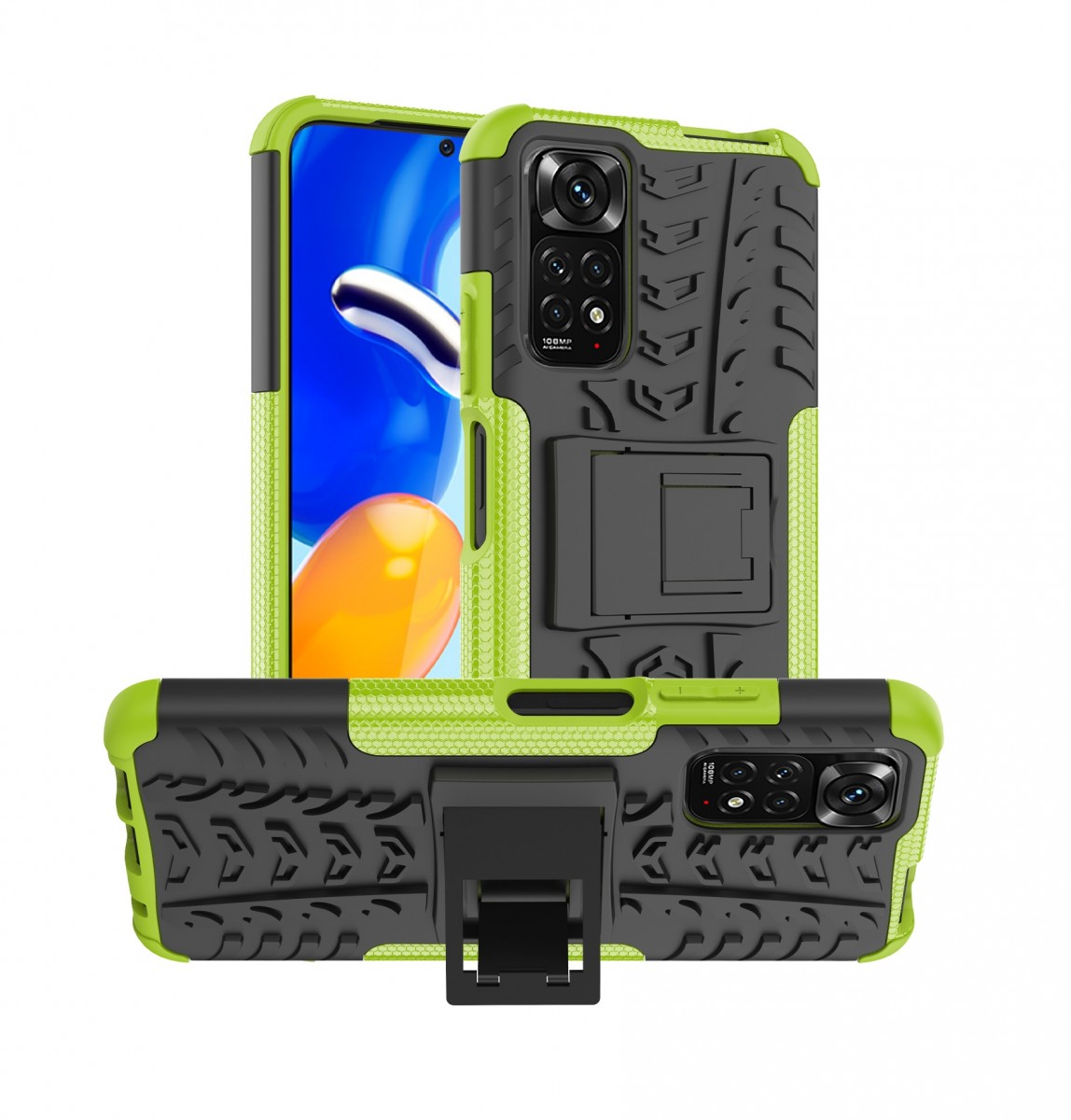Ultra odolný zadný kryt pre Xiaomi Redmi Note 12S zelený