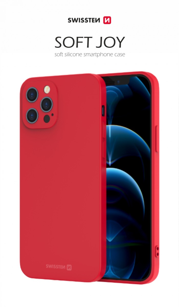 Zadný kryt Swissten Soft Joy na Samsung S23 Plus červený